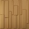 Ekena Millwork 19 5/8in. W x 19 5/8in. H Wigan EnduraWall Decorative 3D Wall Panel Covers 2.67 Sq. Ft. WP20X20WGBGL - alternate 1